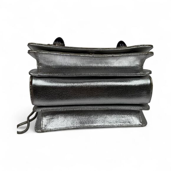 vintage metallic silver‎ cross embellished - Picture 3 of 3